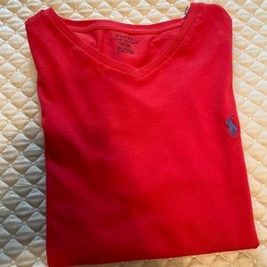 M Men’s Polo T Shirt V-Neck